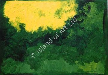 Ann Marie Whitton Painting: Pond (1997)