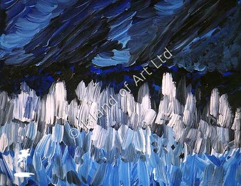 Ann Marie Whitton Painting: Storm (1998) Ann Marie Whitton Painting: Storm (1998)