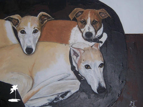 Dan's Dogs by Marilyn Comparetto