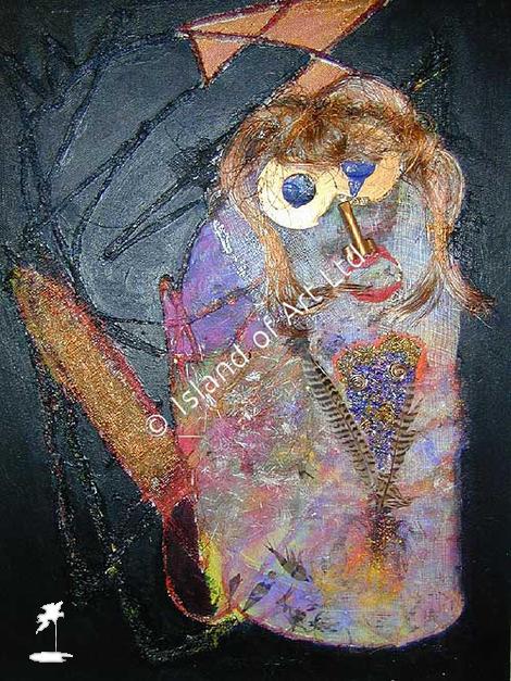Battling on! - Mixism (mixed media collection)- Marilyn Comparetto For sale: original painting unframed Battling on! - Mixism (mixed media collection)- Marilyn Comparetto For sale: original painting unframed