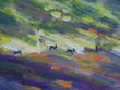 Deer in Autumn Orange