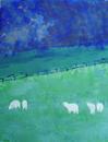 Sheep in the Sun,Trees in Shadow