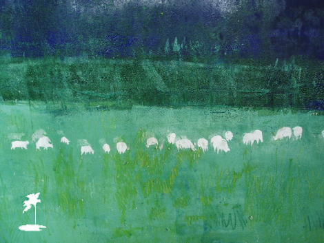 The Flocllk of Sheep in the Field