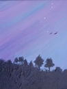 Evening Stars, Dark Trees, Black Birds.
