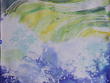 Yellow Glints on a Foaming Sea