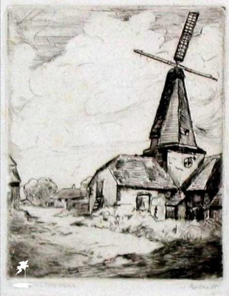 M Bennett (Engraver) Blackington Mill M Bennett (Engraver) Blackington Mill