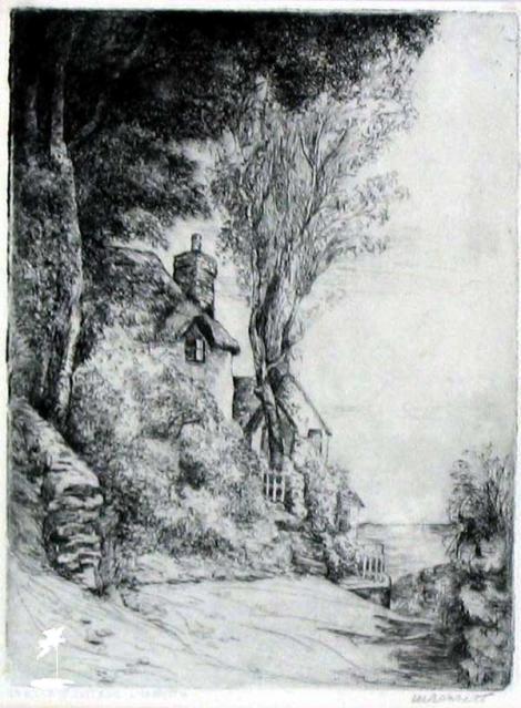 M Bennett (Engraver) Shelley Cottage M Bennett (Engraver) Shelley Cottage