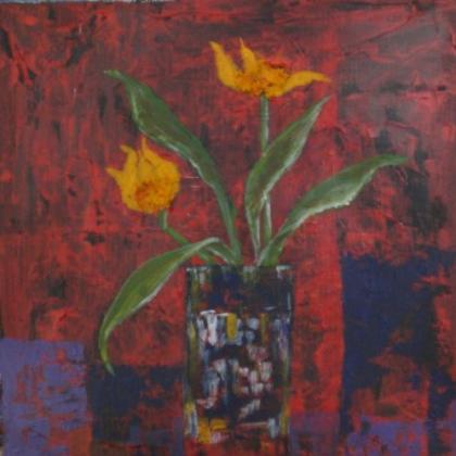 2 Yellow Flowers - Lindsay Rough